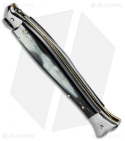 AGA Campolin 10" Fishtail Picklock Italian Automatic Brazil Horn (4.5" Polish) -Aga Campolin AGA Campolin 10in Fishtail Picklock Italian BP 20096 jr side