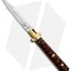 AGA Campolin 10" Frosolone Bayonet Stiletto Knife Snakewood (4.5" Polish) -Aga Campolin AGA Campolin 10in Frosolone Bayonet Stiletto Snakewood Polish BHQ 85760 jr