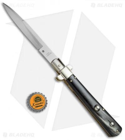 AGA Campolin 11" Frosolone Pick Lock Stiletto Automatic Knife (5" Satin) 7 AGA Campolin 11" Frosolone Pick Lock Stiletto Automatic Knife (5" Satin) - Image 5
