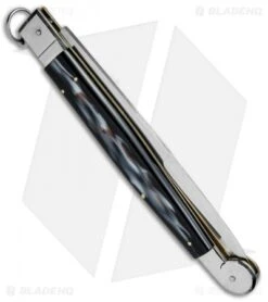 AGA Campolin 16" Sicilian Ring Pull Automatic Sim Horn (7.25" Satin) 8 AGA Campolin 16" Sicilian Ring Pull Automatic Sim Horn (7.25" Satin) -Aga Campolin AGA Campolin 16in Sicilan Ring Pull Sim Horn BHQ 71213 jr side