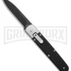 AGA Campolin Baron Black G-10 Automatic Knife - Black Plain -Aga Campolin AGA Campolin Baron Black G 10 Automatic Knife Black Plain GX 41987 td large