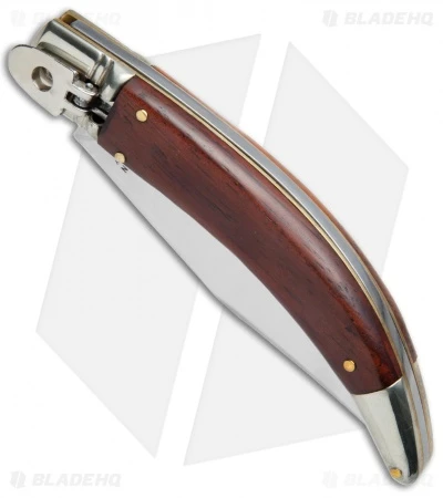 AGA Campolin Diana Lever Lock Automatic Knife Cocobolo (3.75" Polish) 4 AGA Campolin Diana Lever Lock Automatic Knife Cocobolo (3.75" Polish) - Image 2