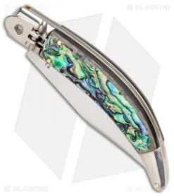 AGA Campolin Diana Lever Lock Automatic Knife Abalone (3.625" Polished) 8 AGA Campolin Diana Lever Lock Automatic Knife Abalone (3.625" Polished) -Aga Campolin AGA Campolin Diana Lever Lock Abalone Satin BHQ 87410 er spine