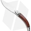 AGA Campolin Diana Lever Lock Automatic Knife Santos Wood (3.75" Satin) -Aga Campolin AGA Campolin Diana Lever Lock Automatic Knife Santos Wood 3.75 Satin BHQ 120336 LS