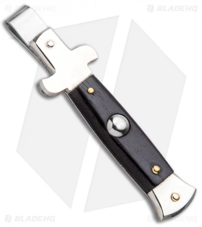 AGA Campolin Stiletto Money Clip (Ebony) 3 AGA Campolin Stiletto Money Clip (Ebony)