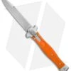 AGA Campolin Zero Italian Leverlock Automatic Orange G-10 (3.75" Stonewash)