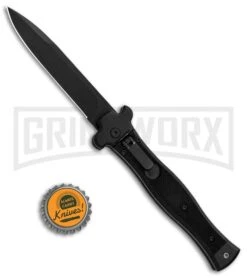 AGA Campolin Zero SWAT G-10 Leverlock Automatic Knife - Bayonet Black Plain 9 AGA Campolin Zero SWAT G-10 Leverlock Automatic Knife - Bayonet Black Plain -Aga Campolin AGA Campolin Zero SWAT G 10 LL Auto Bayo Black GX 30506 jr bottlecap large