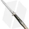 AGA Campolin 13" Picklock Automatic Italian Stiletto Brazilian (6" Satin Bayo) -Aga Campolin aga 13 braz pick bayo