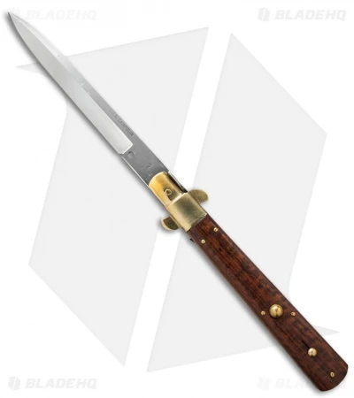 AGA Campolin 13" Italian Frosolone Automatic Brass/Snakewood (6.5" Bayonet) 3 AGA Campolin 13" Italian Frosolone Automatic Brass/Snakewood (6.5" Bayonet)