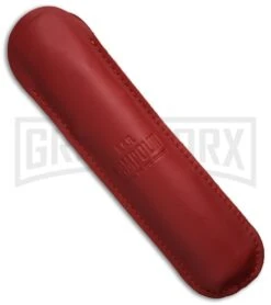 AGA Campolin 13" Stiletto Brass Bat Swinguard Stag Horn Automatic Knife - Bayo 9 AGA Campolin 13" Stiletto Brass Bat Swinguard Stag Horn Automatic Knife - Bayo -Aga Campolin aga 13in swing bat abalone dagger br sheath cm large 1