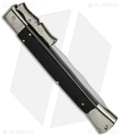 AGA Campolin 13" Bat Swinguard Automatic Ebony Wood (5.75" Satin Kriss) -Aga Campolin aga 13in swing bat ebony kriss side cm