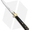 AGA Campolin 11" Frosolone Pick Lock Stiletto Automatic Knife Brass
