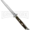 A.G.A. Campolin 18" Stag Horn Automatic Stiletto Knife (Bayonet) 1 A.G.A. Campolin 18" Stag Horn Automatic Stiletto Knife (Bayonet) -Aga Campolin frank b stillettos 18 stag bayo satin bolsters large